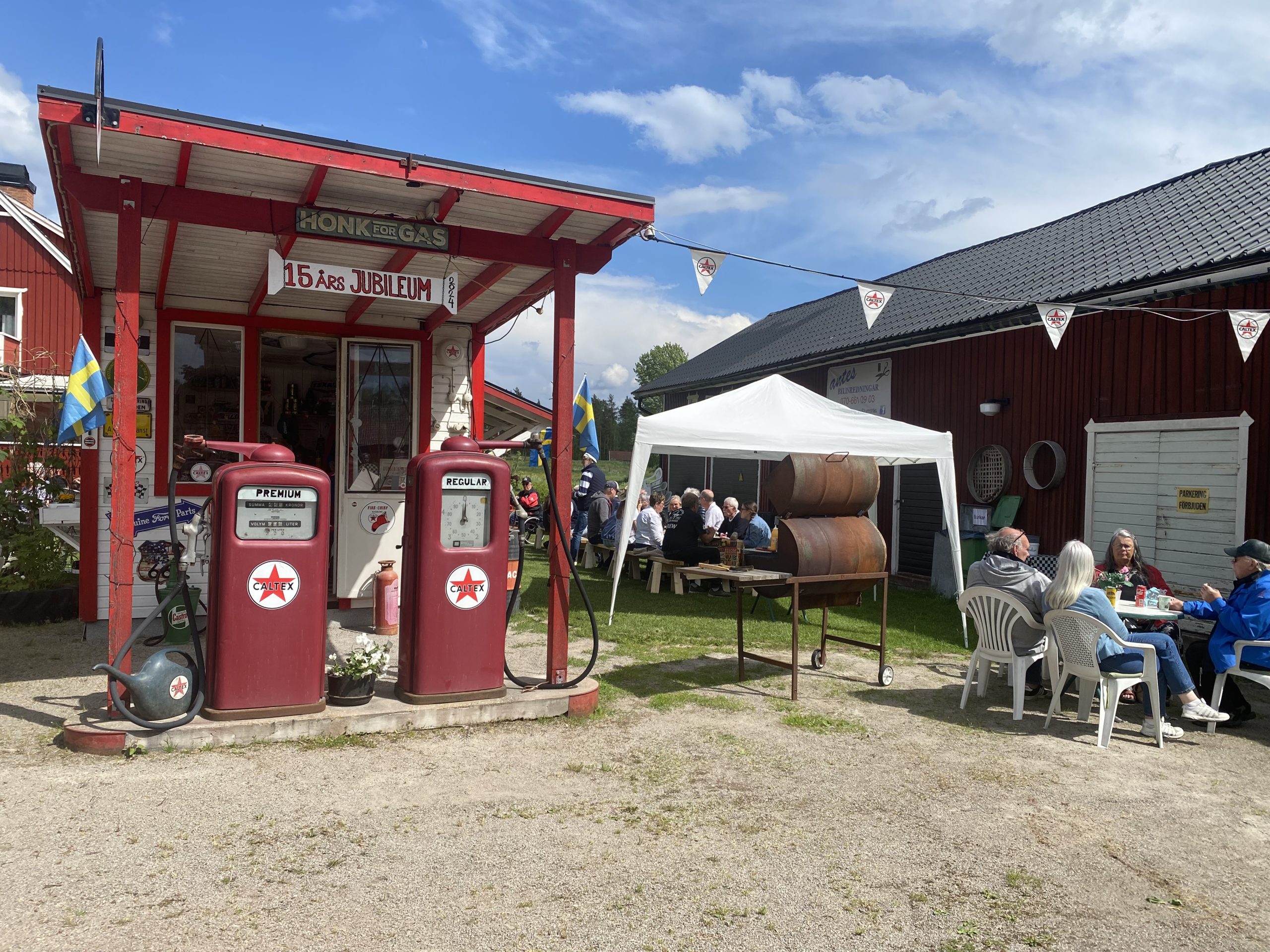 Caltexmacken i Stumsnäs Nationaldagen lördagen 6 juni