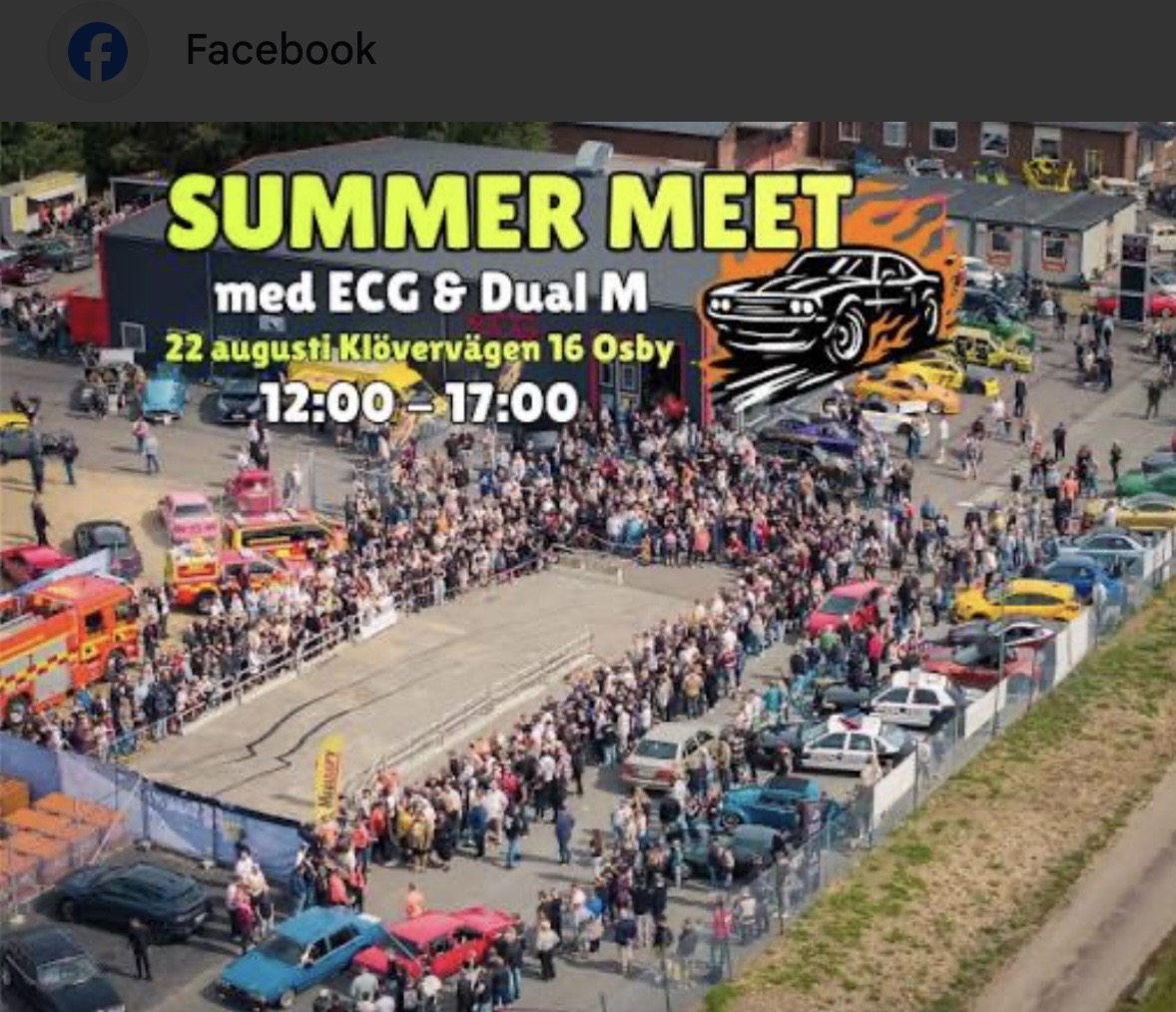 Summermeet i Osby. 22/8
