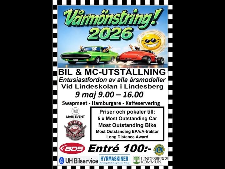 Vårmönströng SHRA, Lindesberg 9 Maj