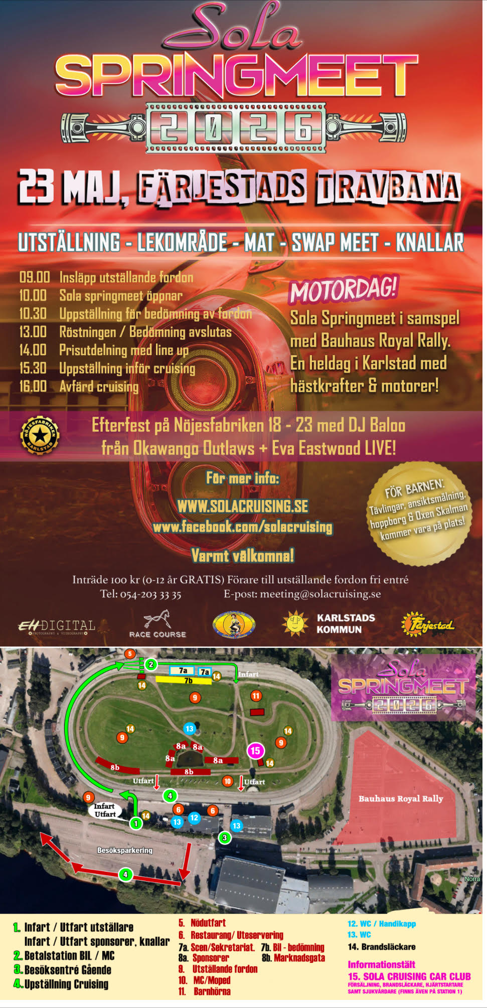 Sola Springmeet, 23:e Maj Karlstad