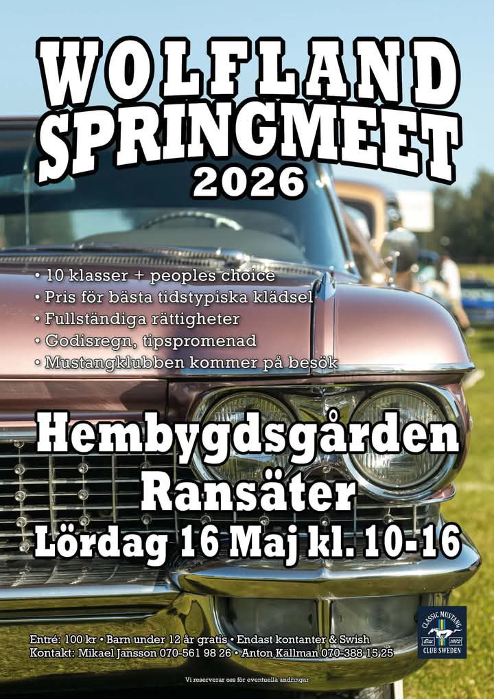 Wolfland Springmeet! Ransäter 16 maj