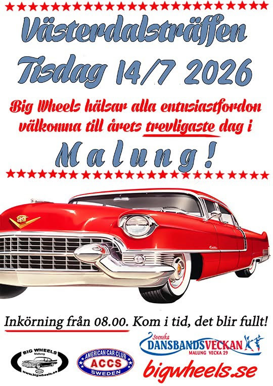 Västerdalsträffen i Malung 14:e juli